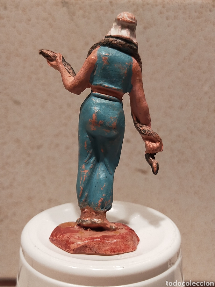 Figuras de goma y PVC: Jecsan circo mujer con serpiente - Foto 3
