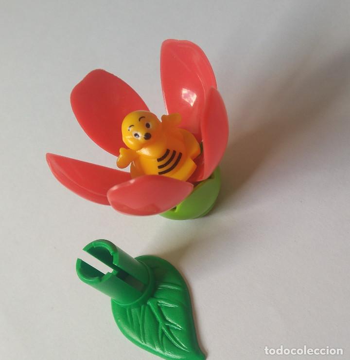 Figuras de Borracha e PVC: abeja insecto flor kinder k04 variante bichito bicho primavera mu&ntilde;eco miniatura mini