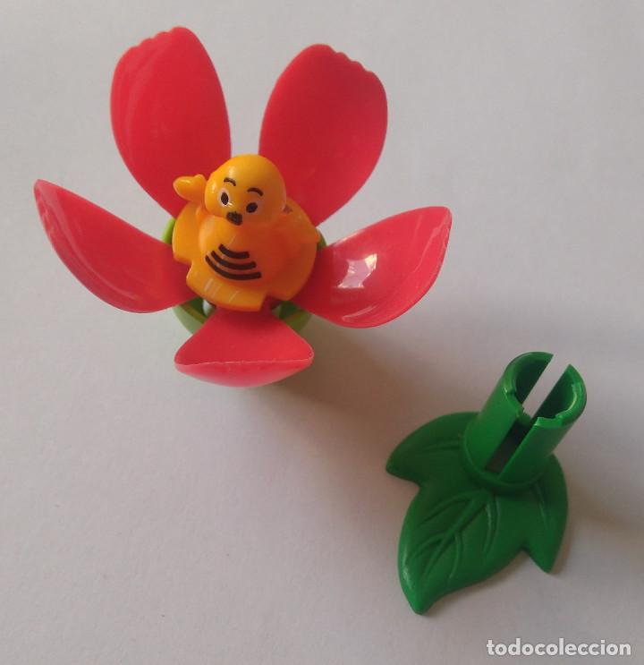 Figuras de Borracha e PVC: abeja insecto flor kinder k04 variante bichito bicho primavera mu&ntilde;eco miniatura mini