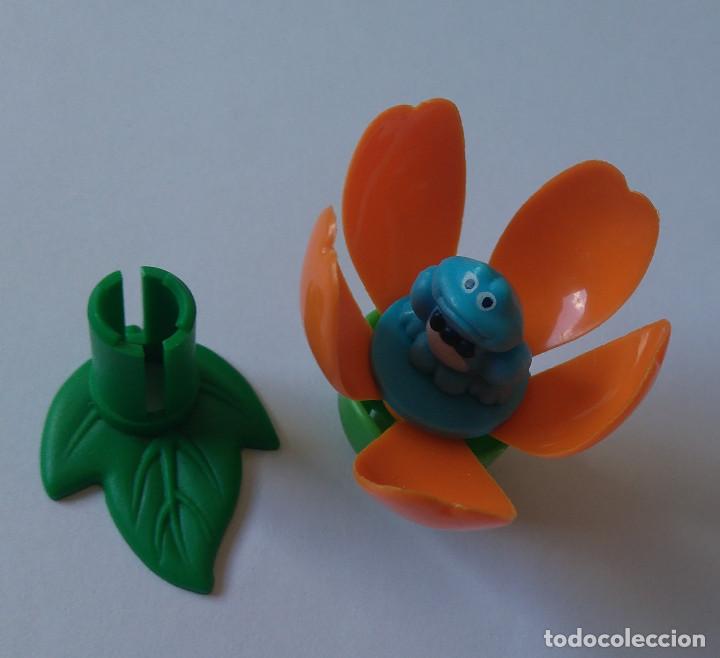 Figuras de Borracha e PVC: sapo rana sapito flor kinder k04 variante primavera mu&ntilde;eco miniatura mini