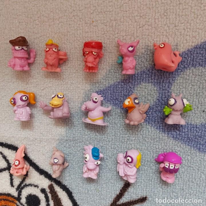 Gummi- und PVC-Figuren: ZOMLINGS LOTE FIGURAS ROSA LILA N6