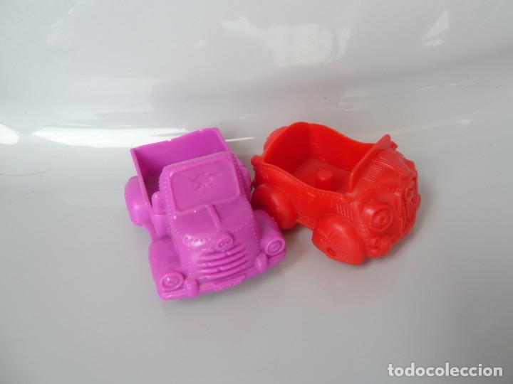 Figuras de goma y PVC: zomlings lote coches - Foto 2