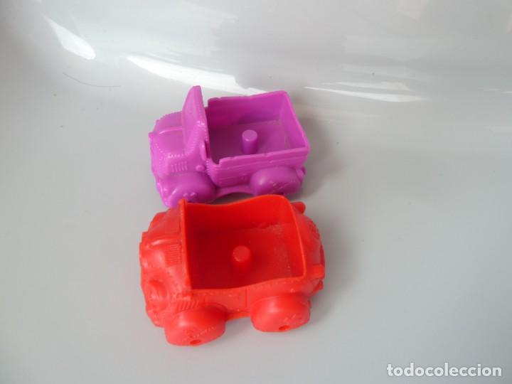 Figuras de goma y PVC: zomlings lote coches - Foto 3