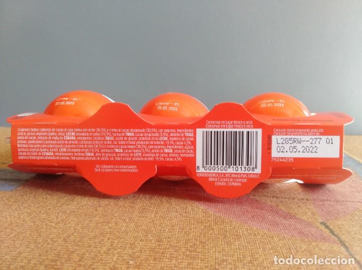 Figuras de goma Kinder: Huevos Kinder 2021 ( vac&iacute;o ) ( P -3) - Foto 4
