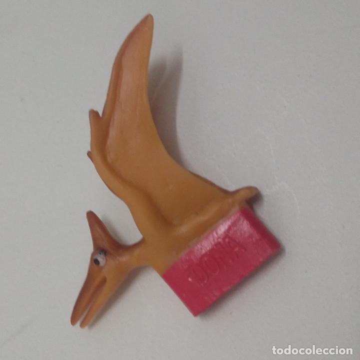 Gummi- und PVC-Figuren: DINOSAURuS DINOTOPS DINOTOP PROMOCIONAL GALLETAS LU JURAsICO DINOS DINO pajaro dona MU&Ntilde;ECO PVC GOMA