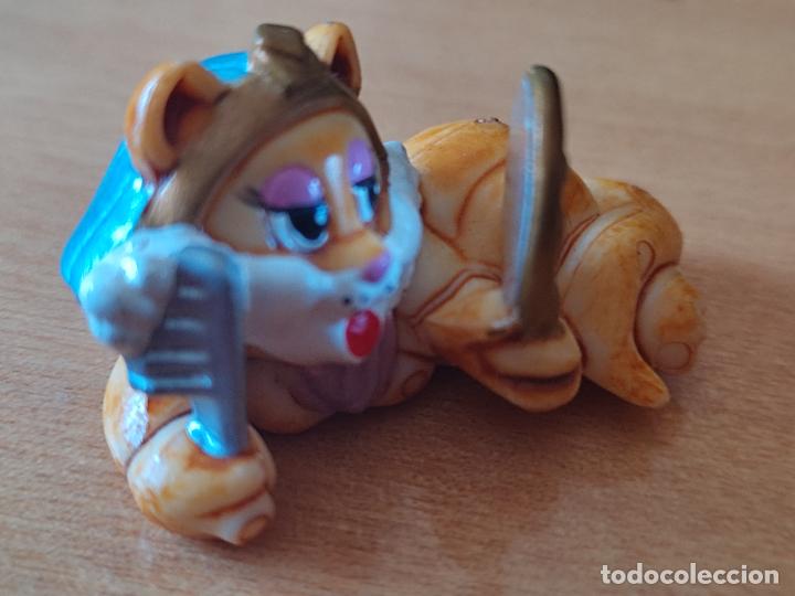 Figuras de Goma Kinder: KINDER SORPRESA EGIPTOGATOS GATO EGIPTO MONOBLOC GATA ESPEJO **