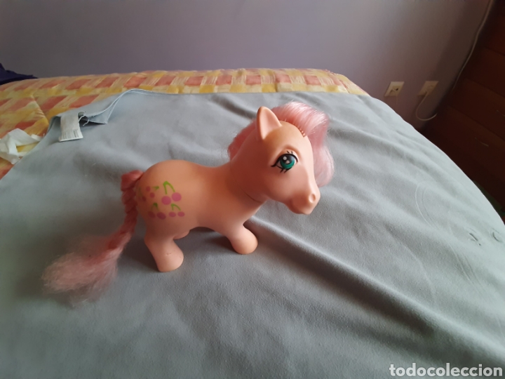 Figuras de goma y PVC: Mi peque&ntilde;o pony cerezas 1986 Hasbro
