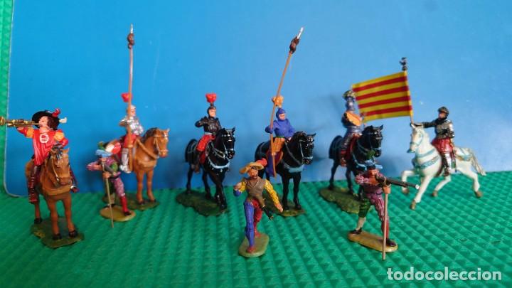 Figurine Elastolin Cavalier Médiéval 1:32 – Allemagne, Très Bel état