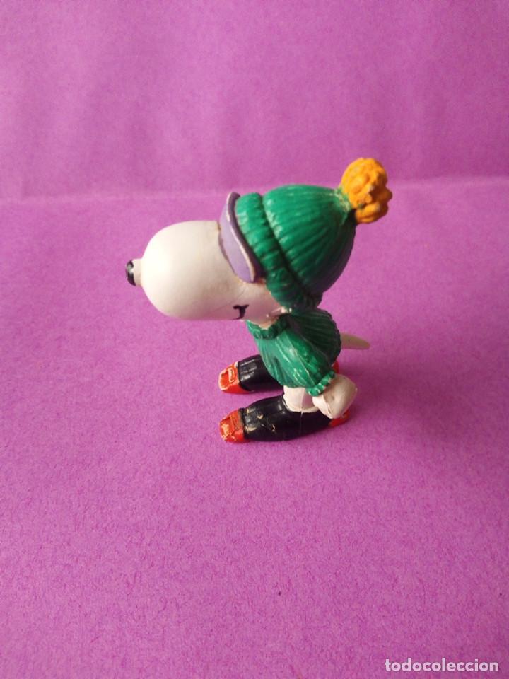 Figuras de goma y PVC: Snoopy esquiando Incompleto - Comics Spain - Foto 2