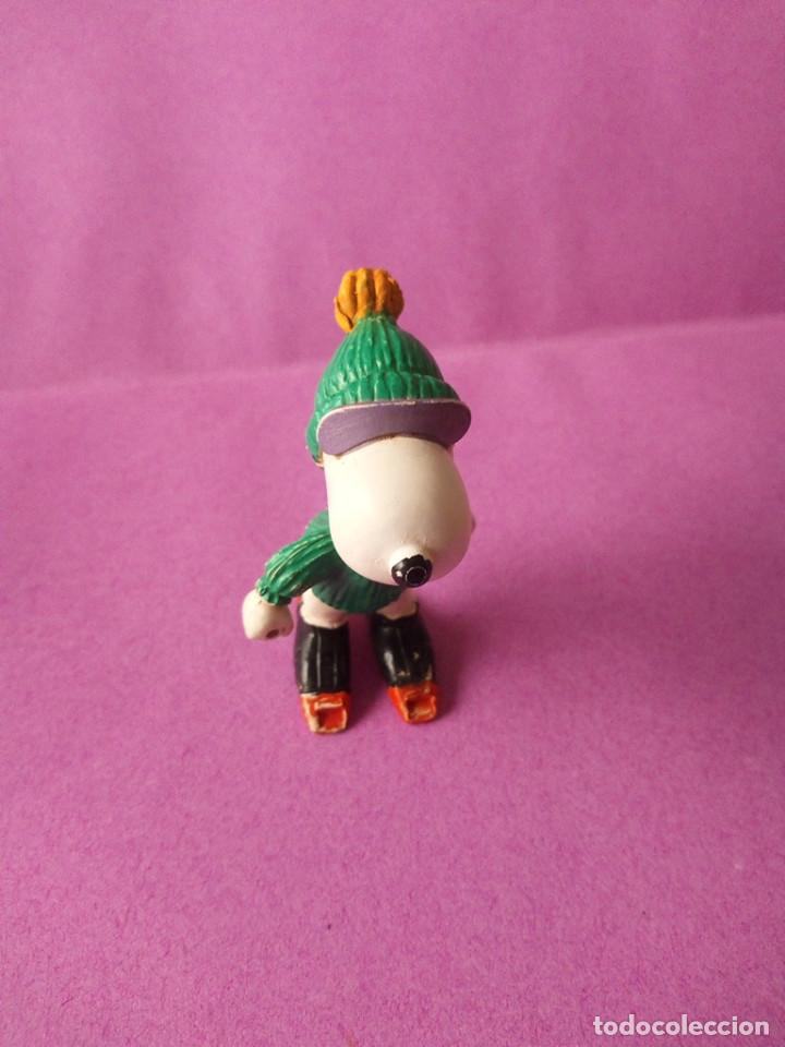 Figuras de goma y PVC: Snoopy esquiando Incompleto - Comics Spain - Foto 1