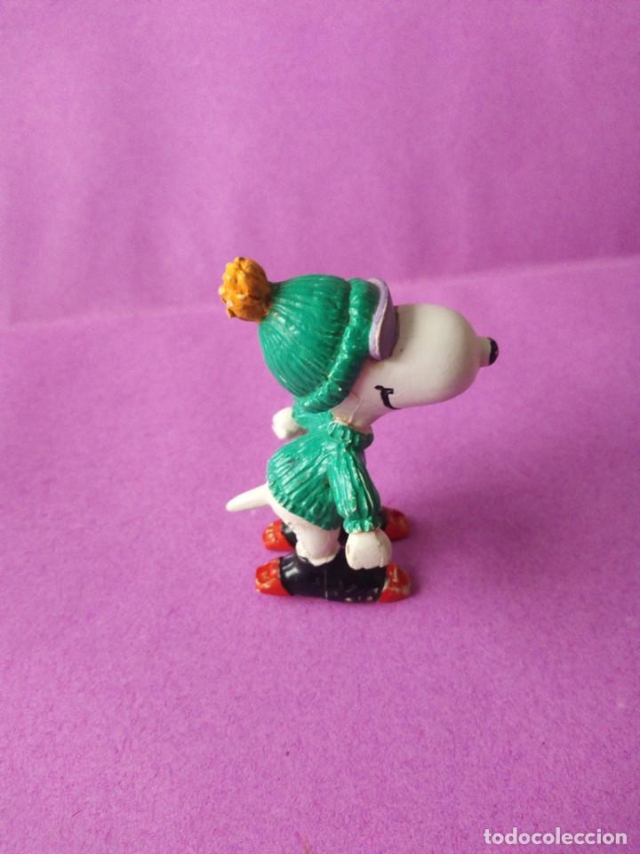 Figuras de goma y PVC: Snoopy esquiando Incompleto - Comics Spain - Foto 3
