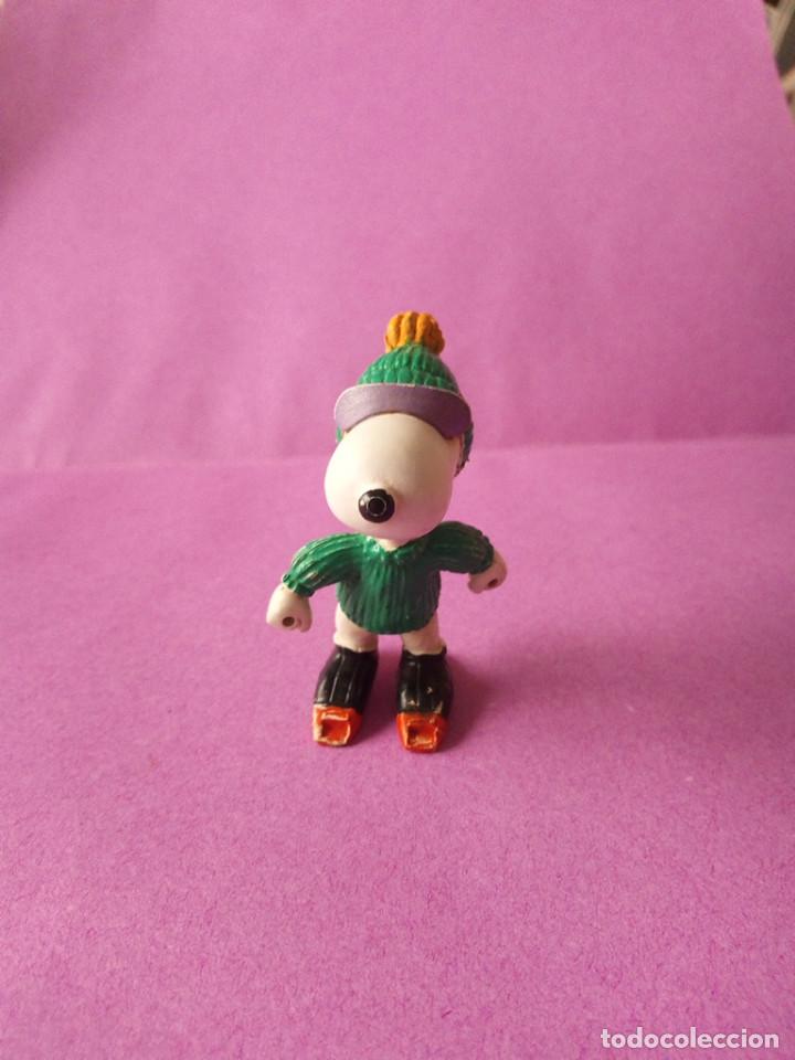 Figuras de goma y PVC: Snoopy esquiando Incompleto - Comics Spain - Foto 6