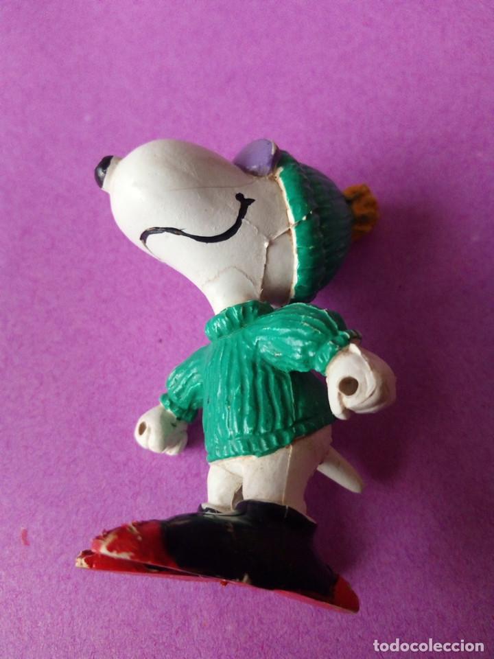 Figuras de goma y PVC: Snoopy esquiando Incompleto - Comics Spain - Foto 10