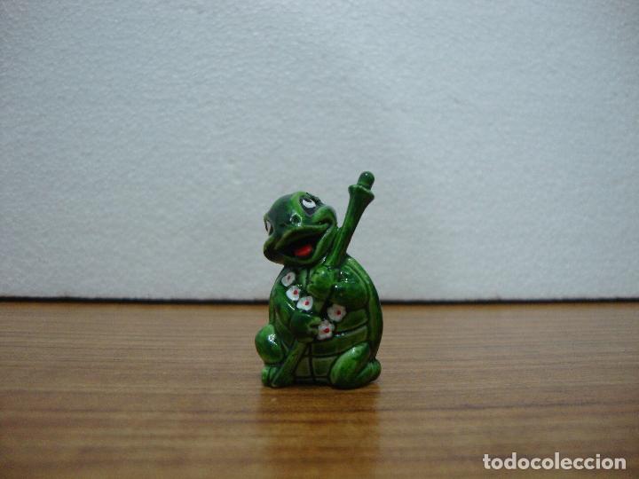Figuras de goma Kinder: FIGURA KINDER TORTUGA - Foto 1