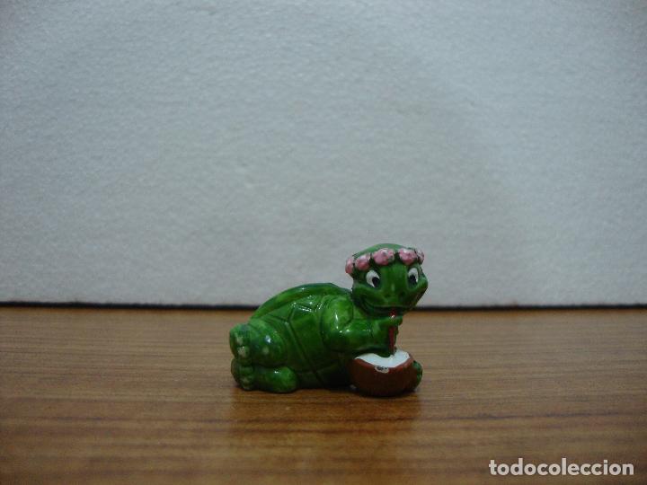 Figuras de goma Kinder: FIGURA KINDER TORTUGA - Foto 1