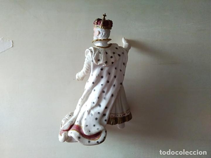 Figuras de goma y PVC: FIGURA REY SCHLEICH 2003 - Foto 3
