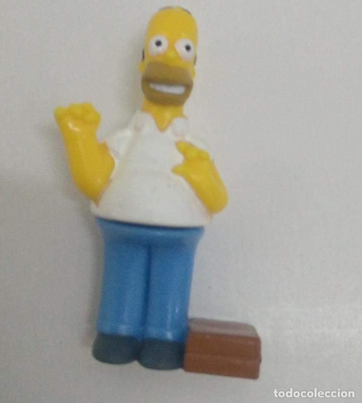 Figuras de Borracha e PVC: homer SIMPSONS KINDER FIGURITA FIGURA MU&Ntilde;ECO FOX MINIATURA SIMPSON SINSOM