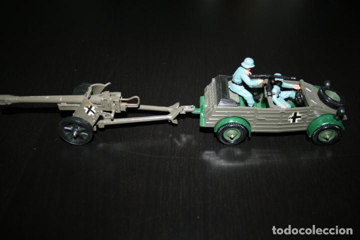 Figuras de goma y PVC: britains deetail 107 2&ordf; Guerra Mundial ej&eacute;rcito alem&aacute;n artiller&iacute;a jeep y ca&ntilde;&oacute;n