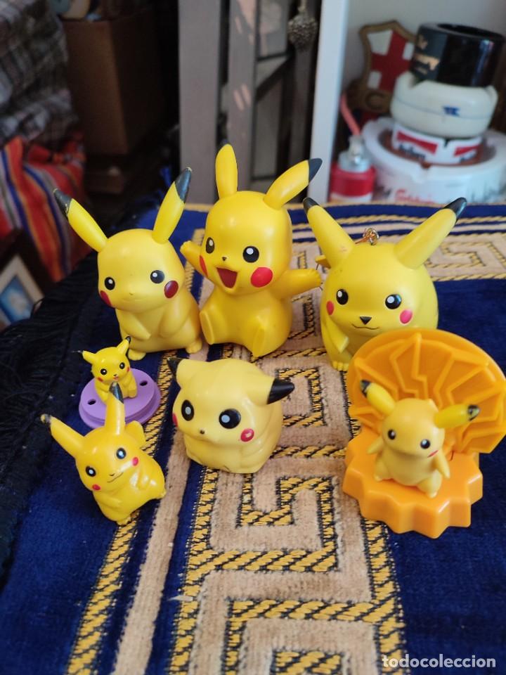 Lote De 7 Figuras Pikachu Colección Pokemon - Comprar Otras Figuras De ...