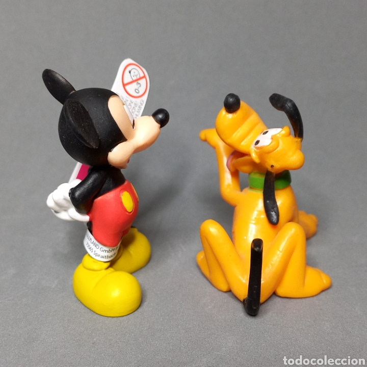 Figuras de goma y PVC: Mickey Mouse y Pluto, Disney de Bullyland - Foto 2