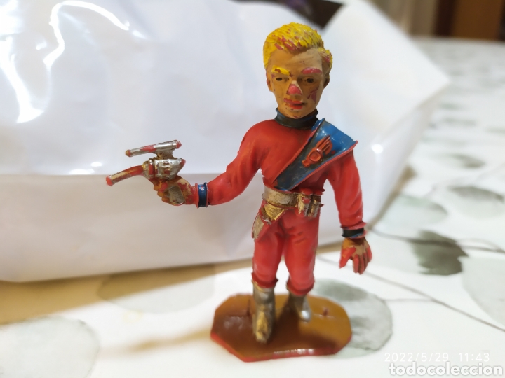Figuras de goma y PVC: figura thunderbirds comansi - Foto 1
