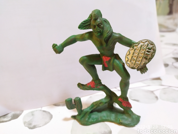 Figuras de goma y PVC: figura comansi indio - Foto 1