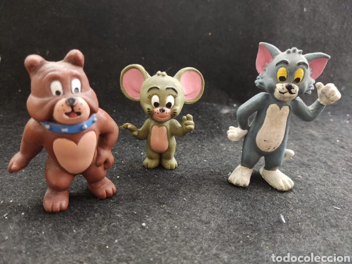 Figuras de Goma y PVC: Lote 3 figuras Tom y Jerry