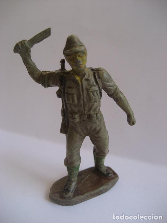 Figuras de goma y PVC: Japones con Machete. Pech, Goma. - Foto 1