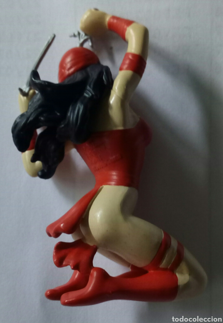 Figuras de goma y PVC: FIGURA ELEKTRA MARVEL - Foto 2