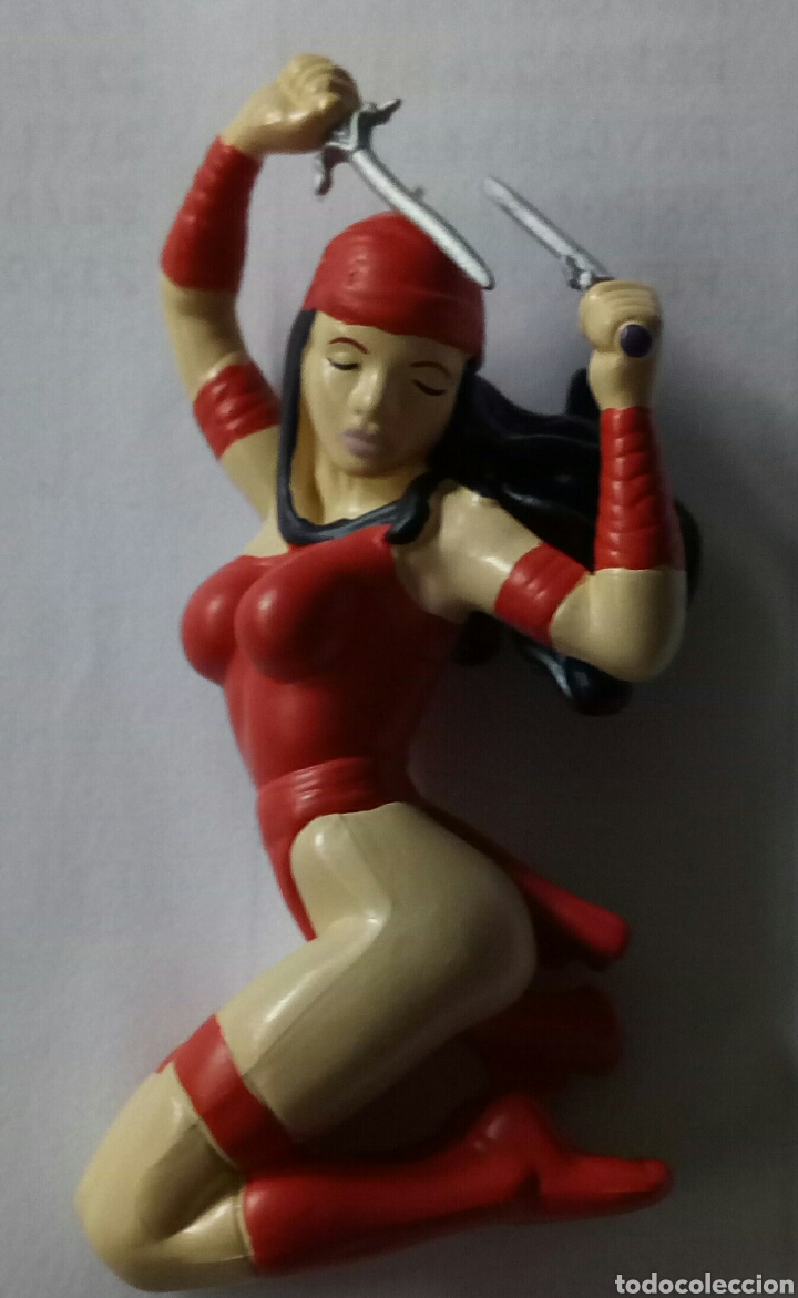 Figuras de goma y PVC: FIGURA ELEKTRA MARVEL - Foto 1