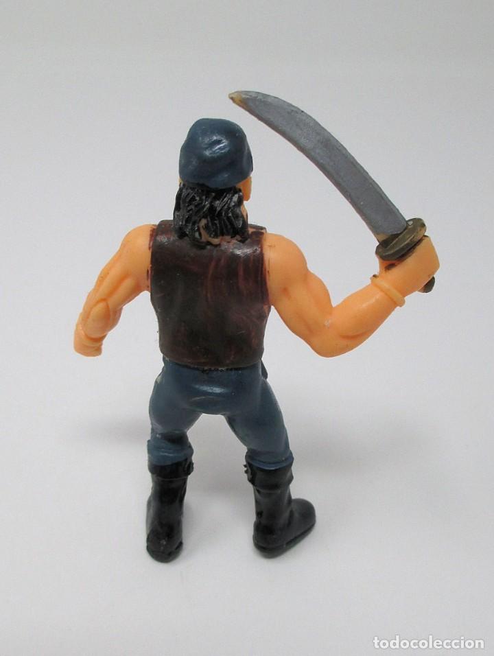 Figuras de goma y PVC: Pirata con sable - 7,5 cm de alto - Foto 3