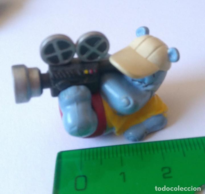 Kinder &Uuml;berraschung: FIGURA HAPPY HIPPO HIPO MINIATURA KINDER MONOBLOC cine sORPRESA MU&Ntilde;ECO camara camarografo cinema