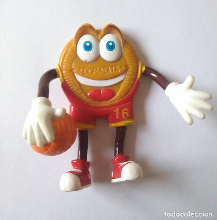 Figurines en Caoutchouc et PVC: doradita galleta marbu futbolista seleccion espa&ntilde;ola espa&ntilde;a roja galletita mu&ntilde;eco promocional pelota