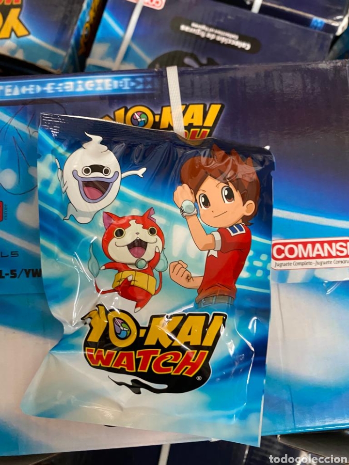 Figuras de Goma y PVC: Expositor 24 sobres Yokai Watch Comansi Nuevos