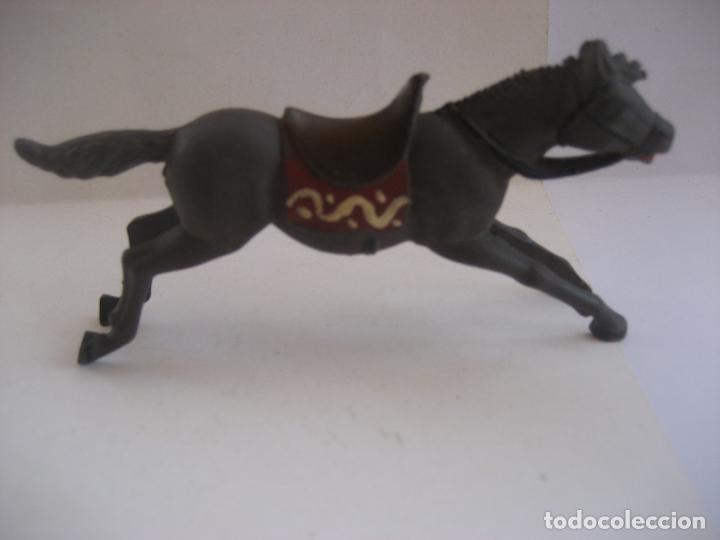 Figuras de goma y PVC: Caballo oeste. Goma. Reamsa. - Foto 2