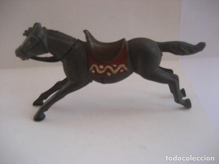 Figuras de goma y PVC: Caballo oeste. Goma. Reamsa. - Foto 1