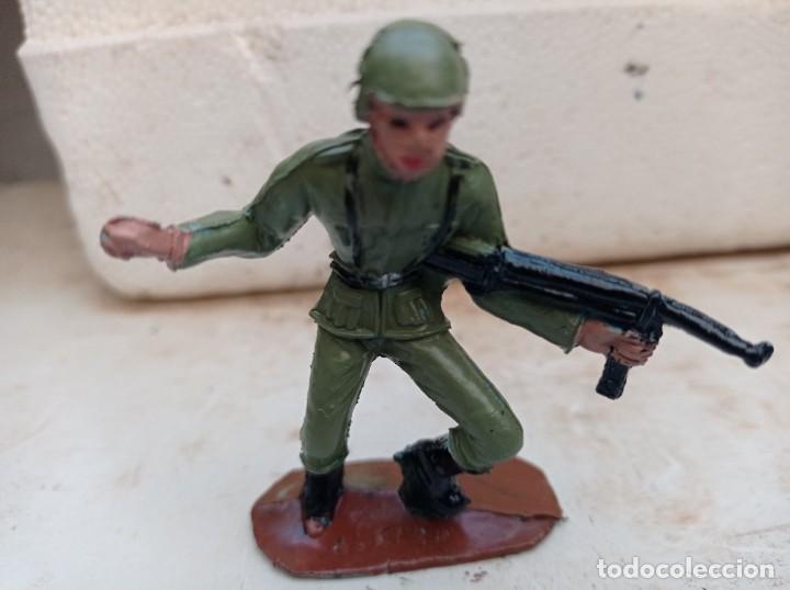 Figuras de goma y PVC: Soldado alem&aacute;n de comansi - Foto 1