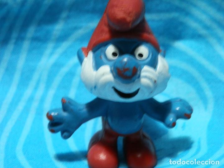 Figuras de goma y PVC: PAPA PITUFO, SIN MARCA - Foto 1