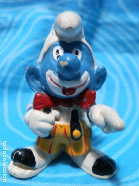 Figuras de goma y PVC: PITUFO PAYASO, SCHLEICH - Foto 2