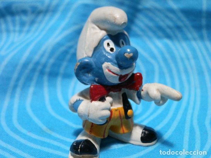 Figuras de goma y PVC: PITUFO PAYASO, SCHLEICH - Foto 1