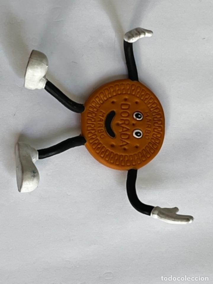 Figuras de goma y PVC: Ik7. (22) FIGURA DORADITA DE MARBU - Foto 1