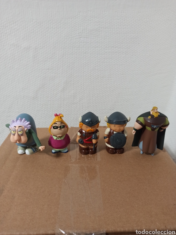 Figuras de goma y PVC: Lote de 5 mu&ntilde;ecos pvc - Foto 1