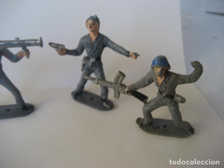 Figuras de goma y PVC: Soldados del Mundo. Comansi. 4 Americanos 2 &eacute;poca. - Foto 2