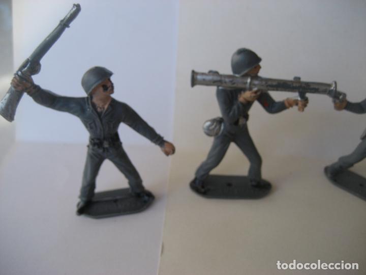 Figuras de goma y PVC: Soldados del Mundo. Comansi. 4 Americanos 2 &eacute;poca. - Foto 3