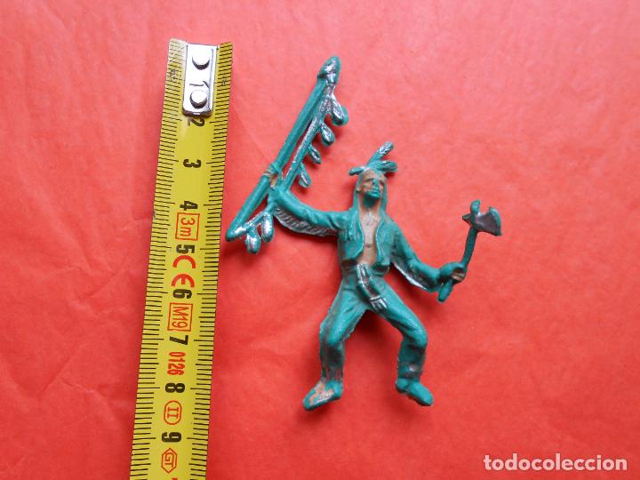 Figuras de goma y PVC: INDIOS Y VAQUEROS - Foto 1