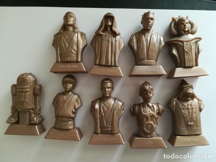 Figuras de goma y PVC: COLECCI&Oacute;N FIGURAS STAR WARS KELLOGS - Foto 1
