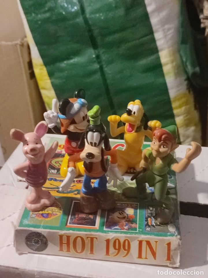 Rubber and PVC Figures: Lote de 5 personajes dibujos animados disney