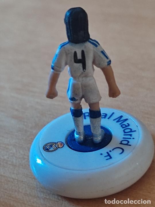 Rubber and PVC Figures: INAZUMA ELEVEN REAL MADRID RM FIGURA DORSAL 4 2,7 CM ALTO APROX GOMA Y PVC FUTBOL