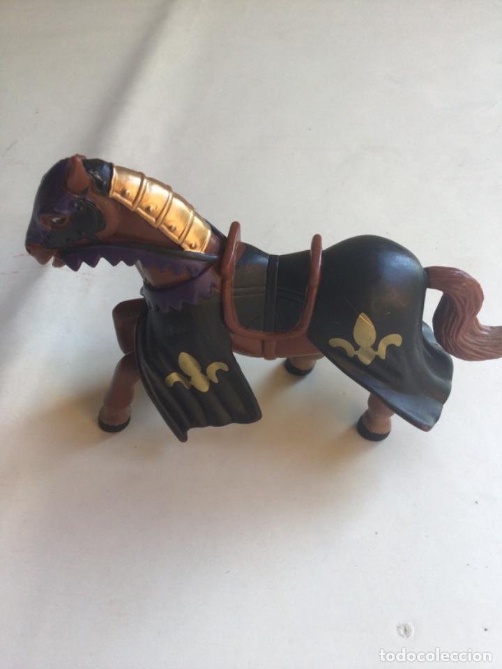 Rubber and PVC Figures: Caballo simba medieval medidas 14x10