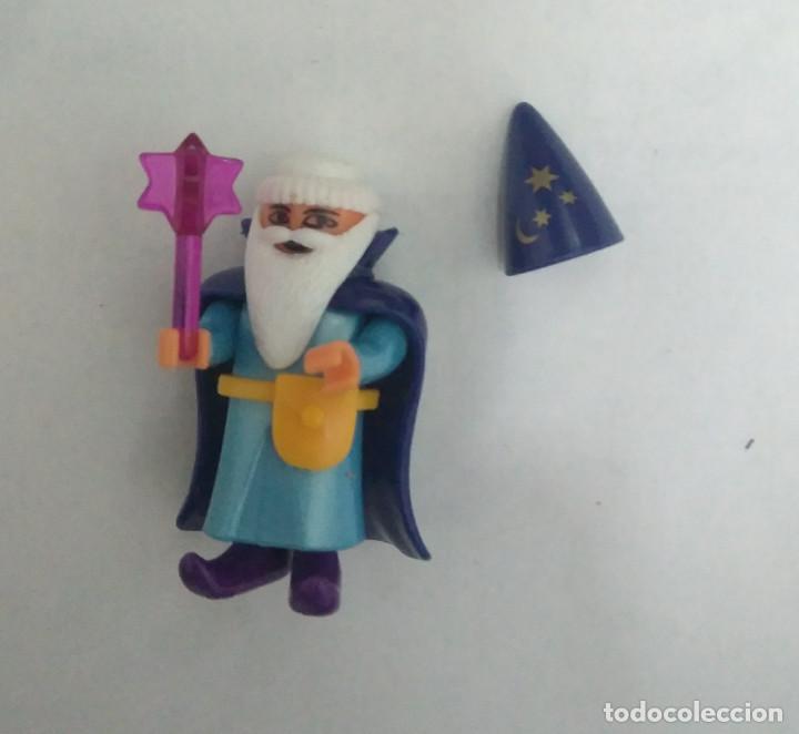 Figurines en Caoutchouc et PVC: kinder circo mu&ntilde;eco mago magico mini varita magica barbudo circense sello ferrero miniatura magic